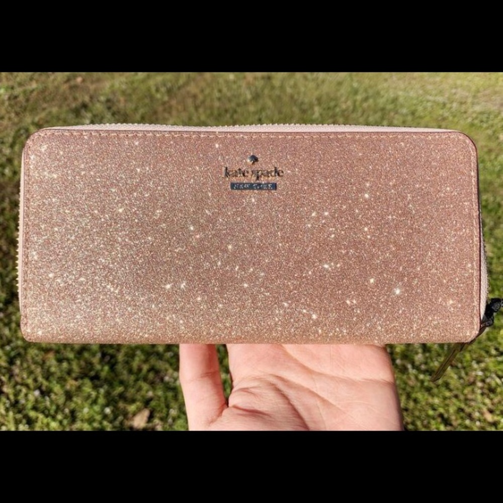 Kate Spade Burgess Court Glitter Wallet